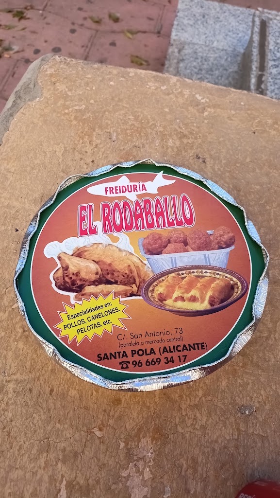 Pollos Asados El Rodaballo — Carta