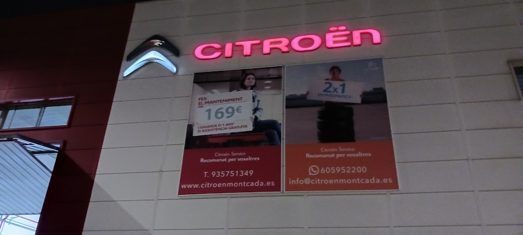 Talleres Pedro Palau, Citroen en Montcada i Reixac, Barcelona - Taller mecanico - Taller de chapa y pintura — Exterior