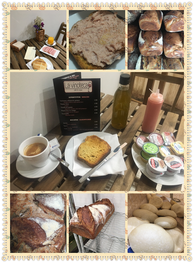 Cafe y copas La Vinoteca — Carta