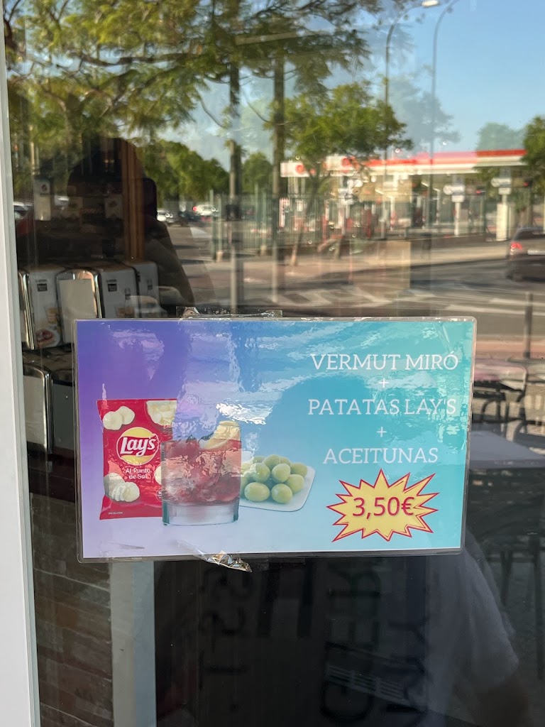 Bar La Pergola — Carta