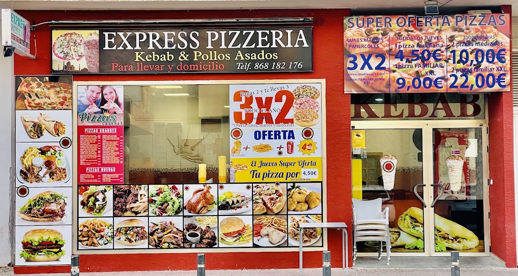Express Pizzeria — Carta