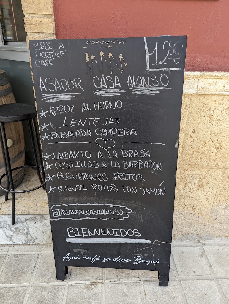 Casa Alonso — Carta