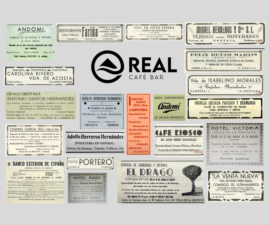 Real Cafe Bar — Carta