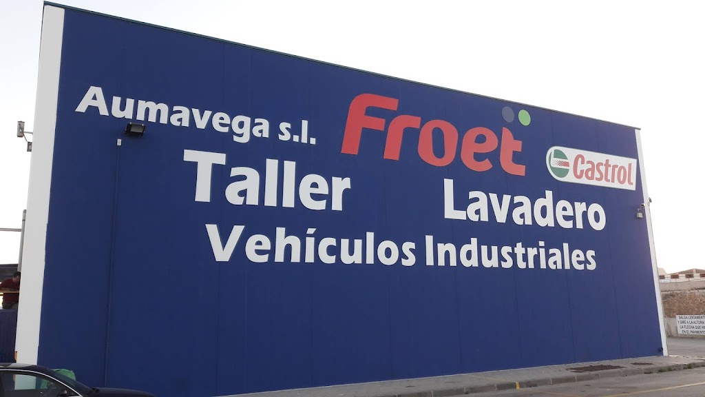 Taller y Lavadero Aumasa Froet para vehiculos industriales