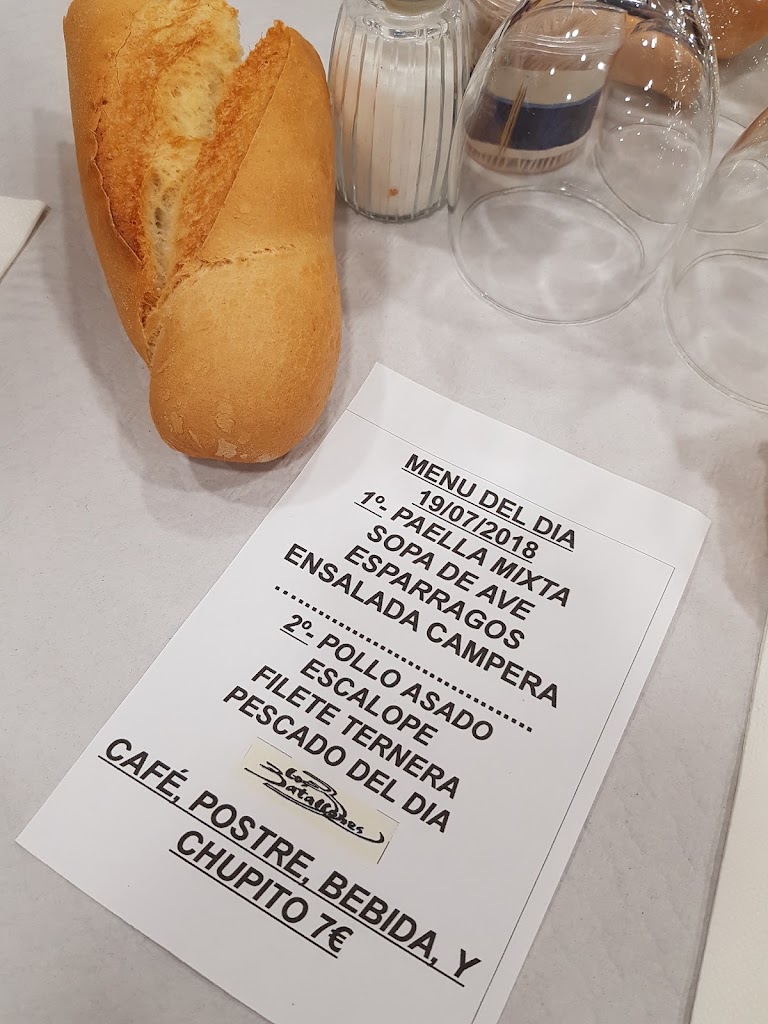 Restaurante Los Batallones — Carta