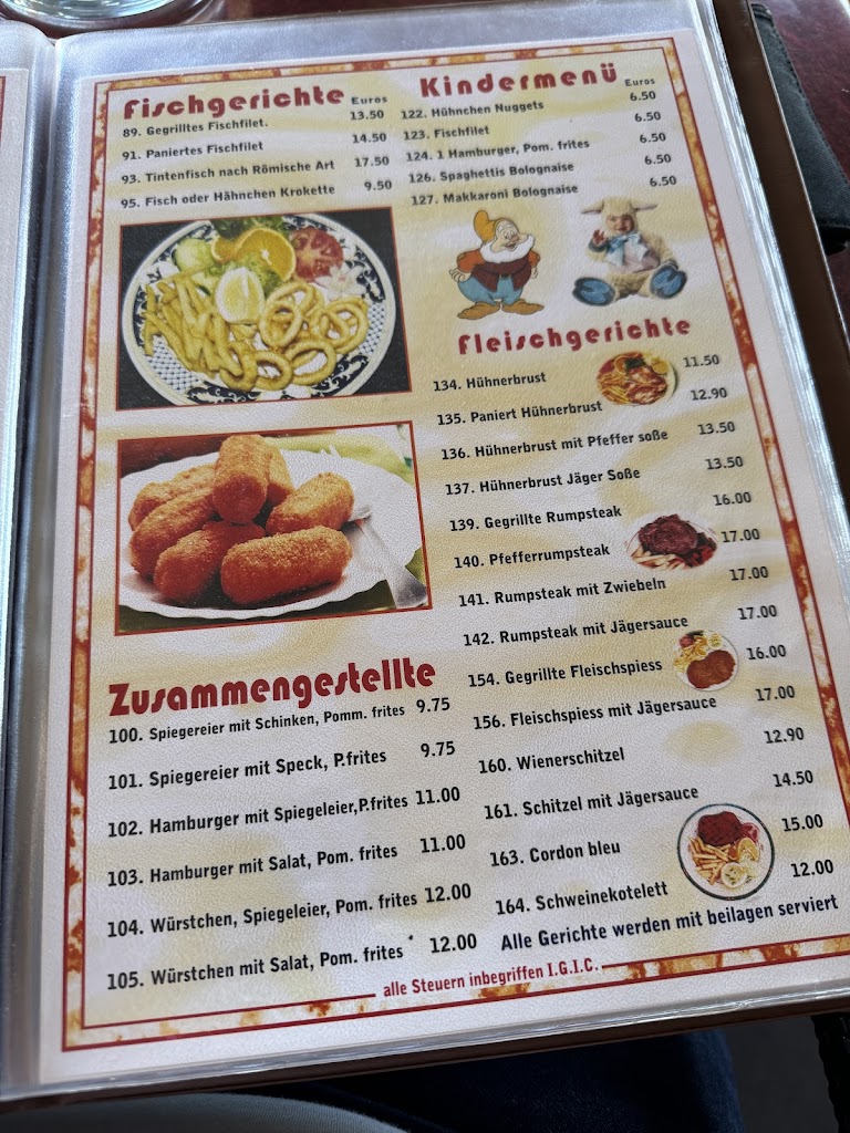 Templo Shiva Bar — Carta