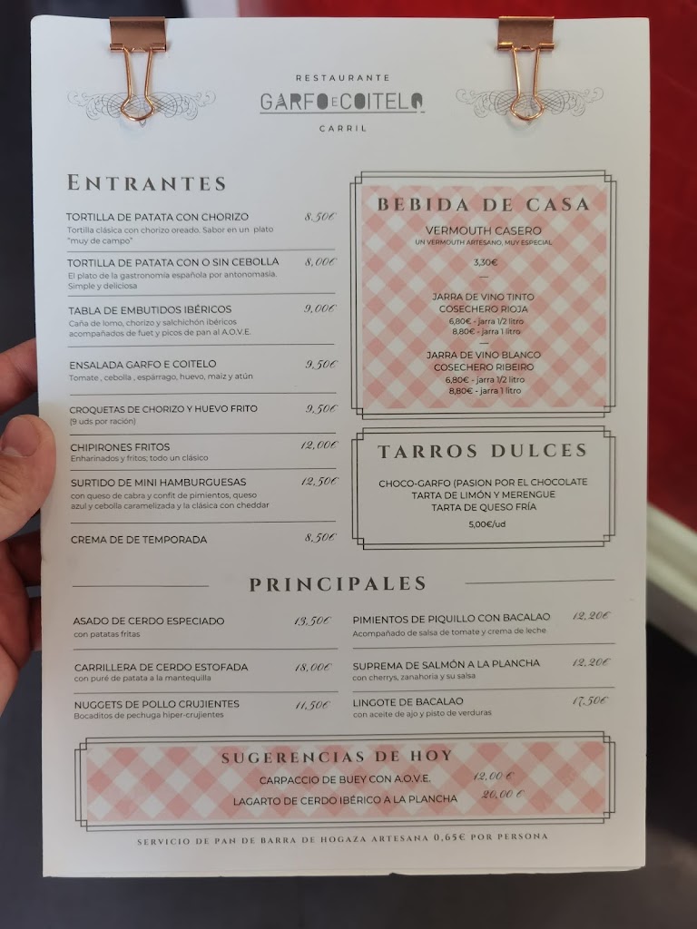 Placido — Carta