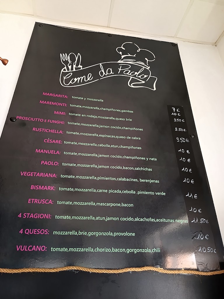Come da Paolo — Mas recientes