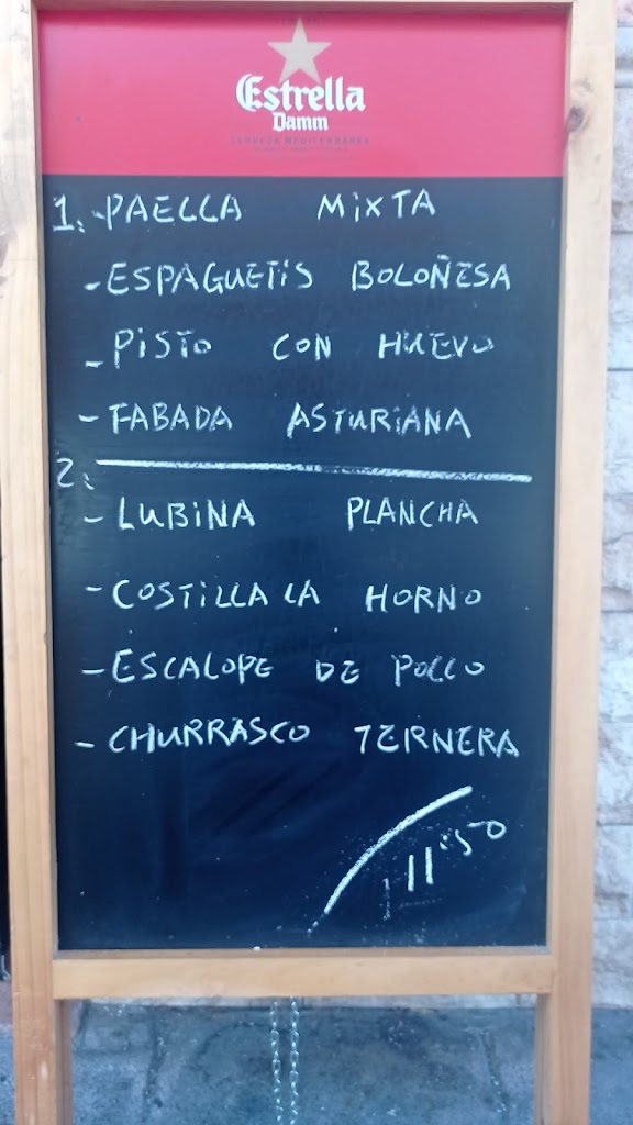 Meson Los Charros — Carta