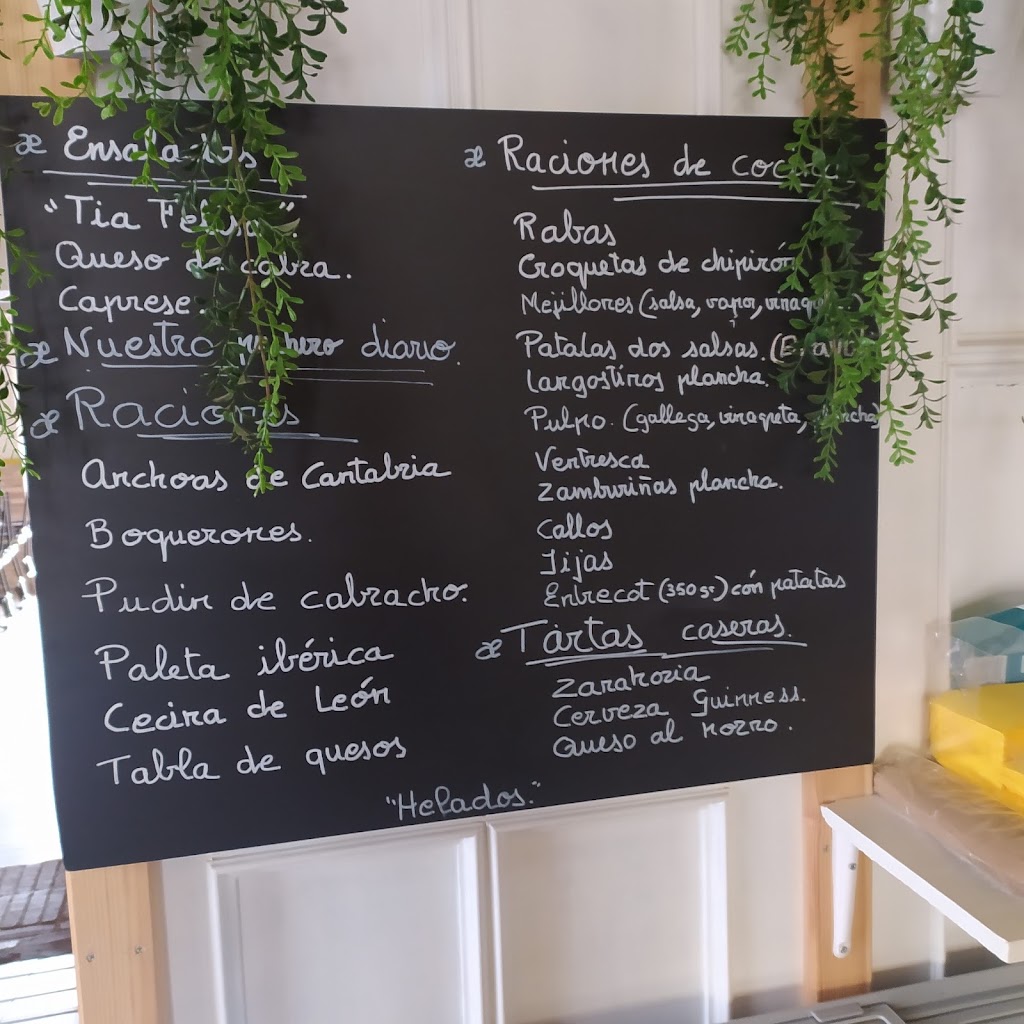Bar La Tia Felisa — Carta