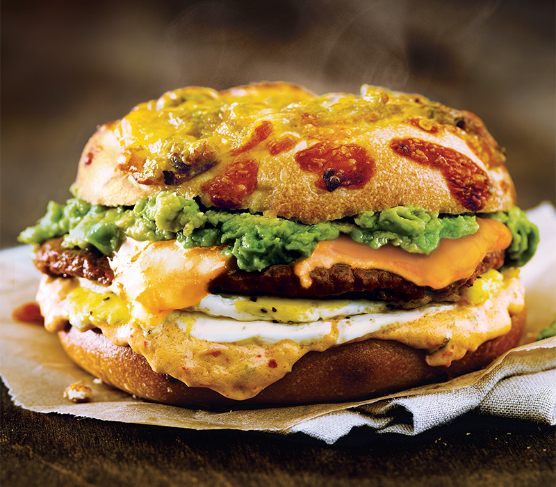 Breakfast sandwich