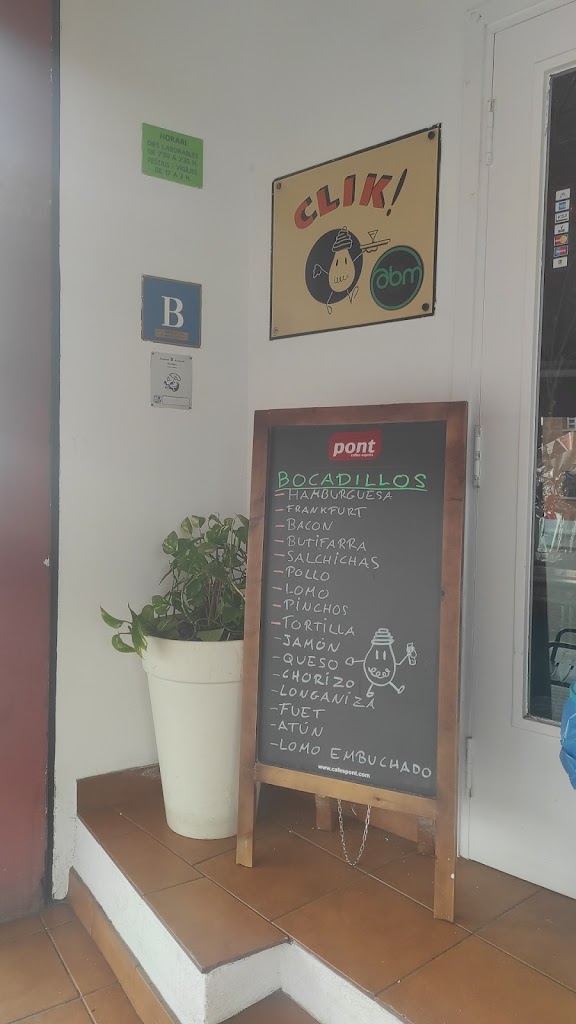 Bar Clik — Carta