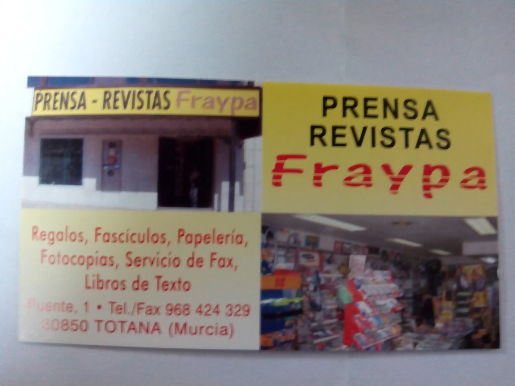 PRENSA Y REVISTAS Fraypa