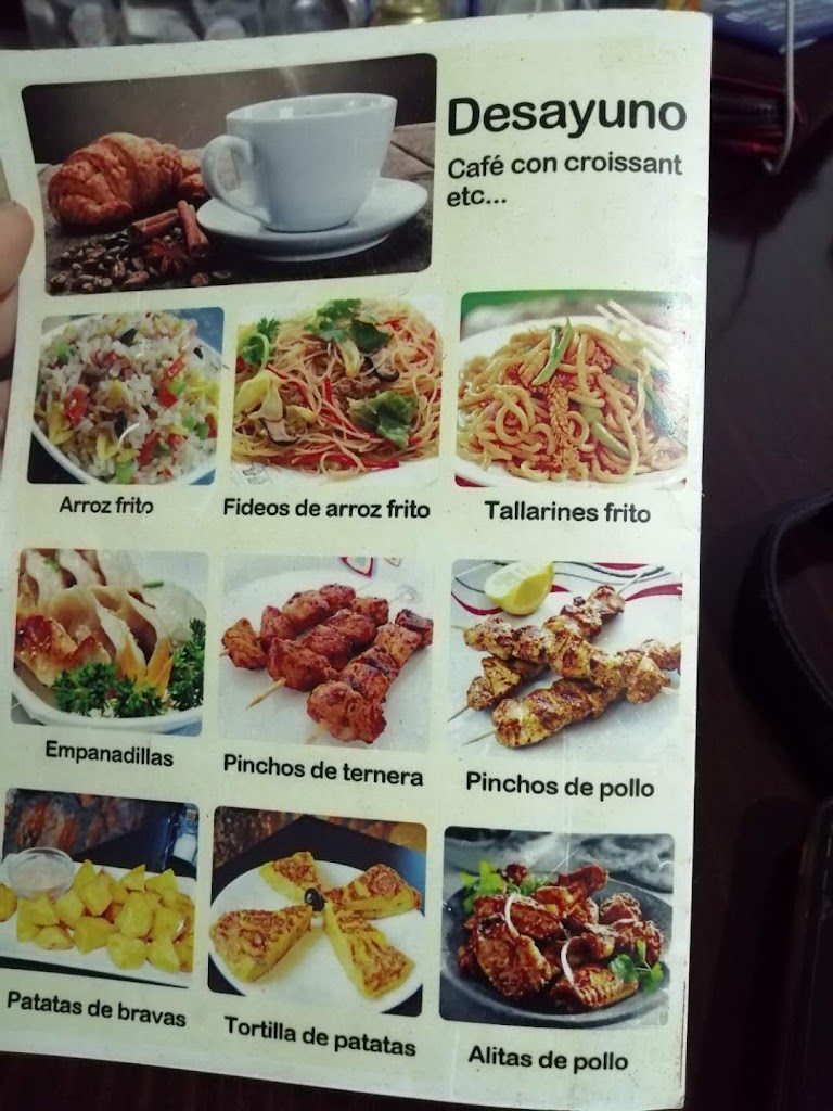 Cafeteria D'Amics — Carta