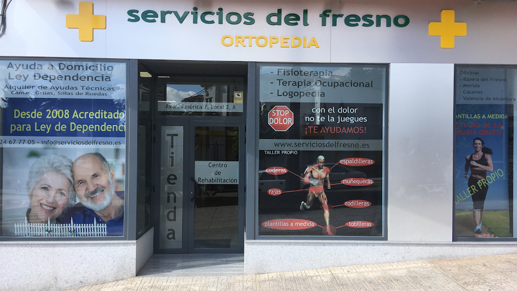 Ortopedia Almendralejo Servicios del Fresno