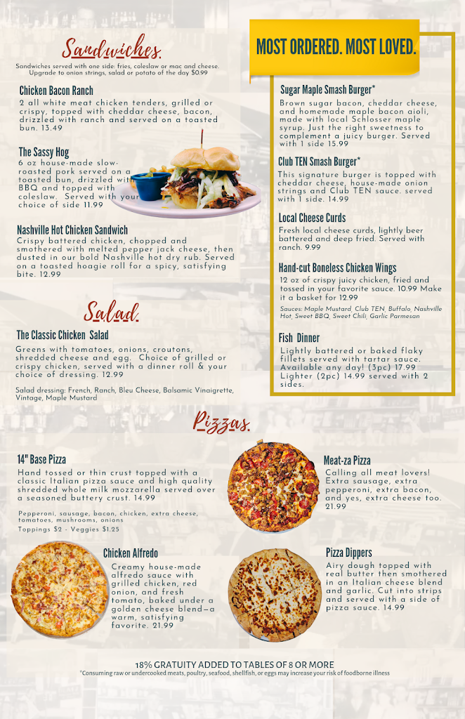  Club TEN Lounge Games and Lanes