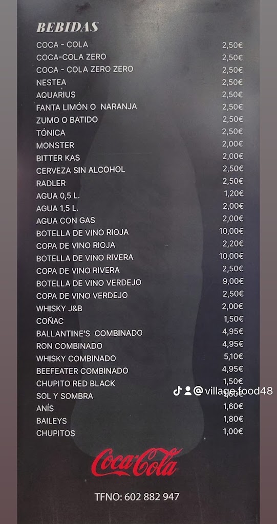 Village food — Carta