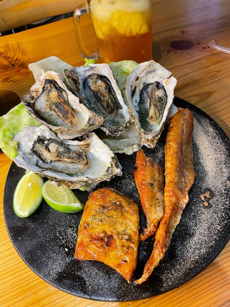 大漁炒泡麵寵物友善餐廳（竹北必吃美食）新竹宵夜、鮭魚生魚片 的照片
