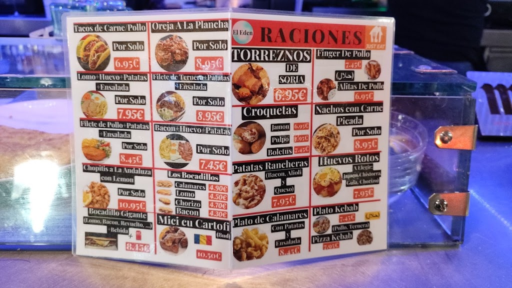 El Eden - Parillada — Carta