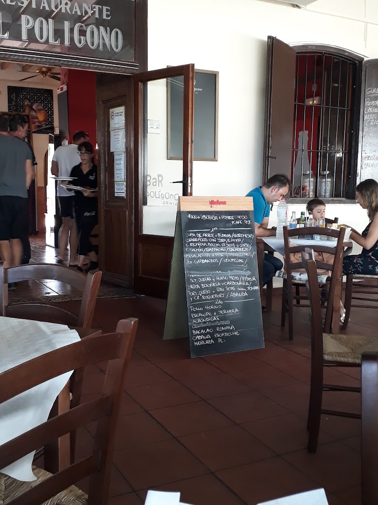 Bar Poligono Denia S.l.u. — Carta