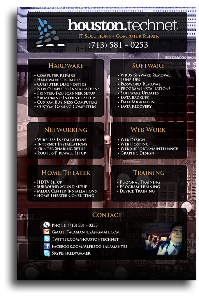 Houston Technet Computer Repair And Web Design
