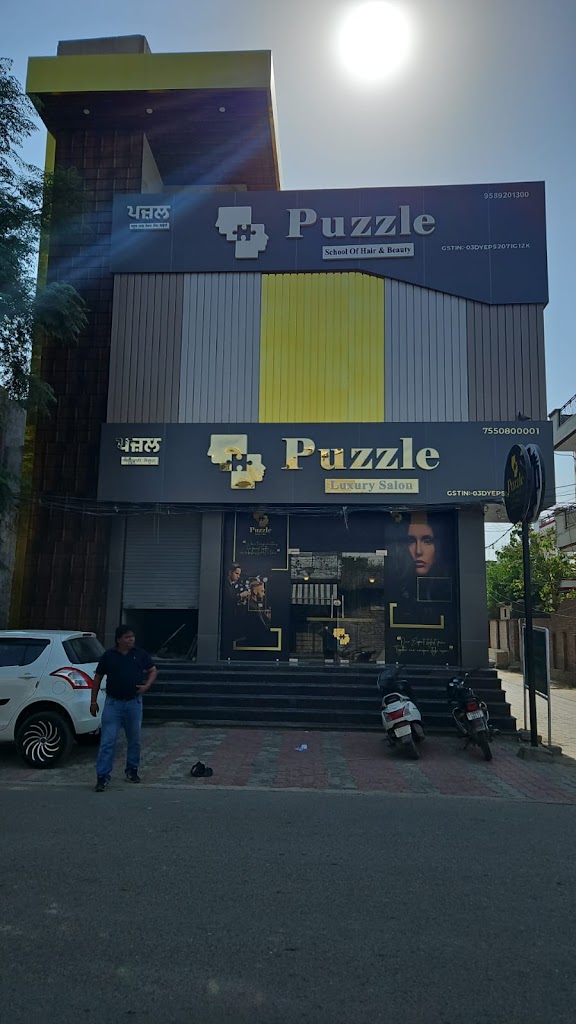 Puzzle Luxury Salon Best Salon Luxury Salon Top Salon Best Bridal Makeup Best Makeup Artist Best Skin Care In Firozpur