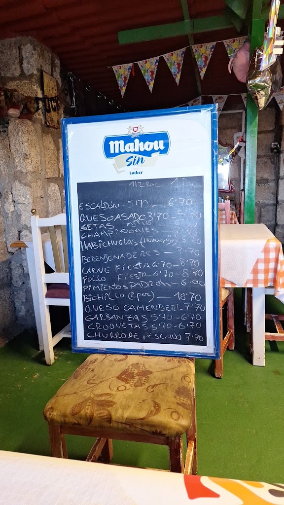 Bodegon Albarote — Carta