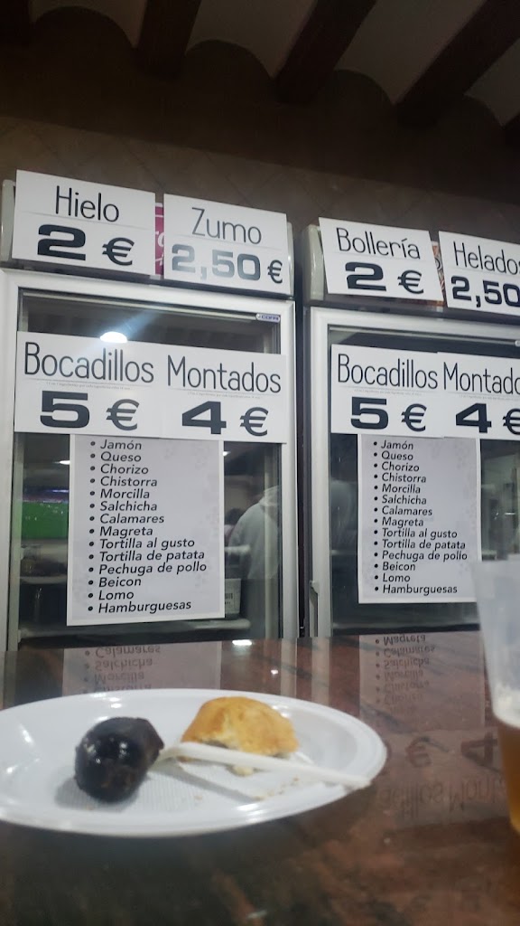Restaurante Los Nuevos Vinedos — Carta