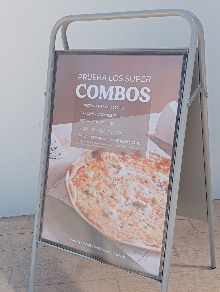 Del Poble Pizzeria Museros — Carta