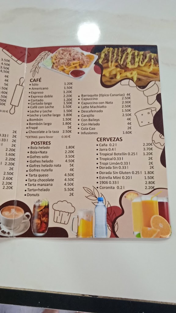 Restaurante Mallow — Carta