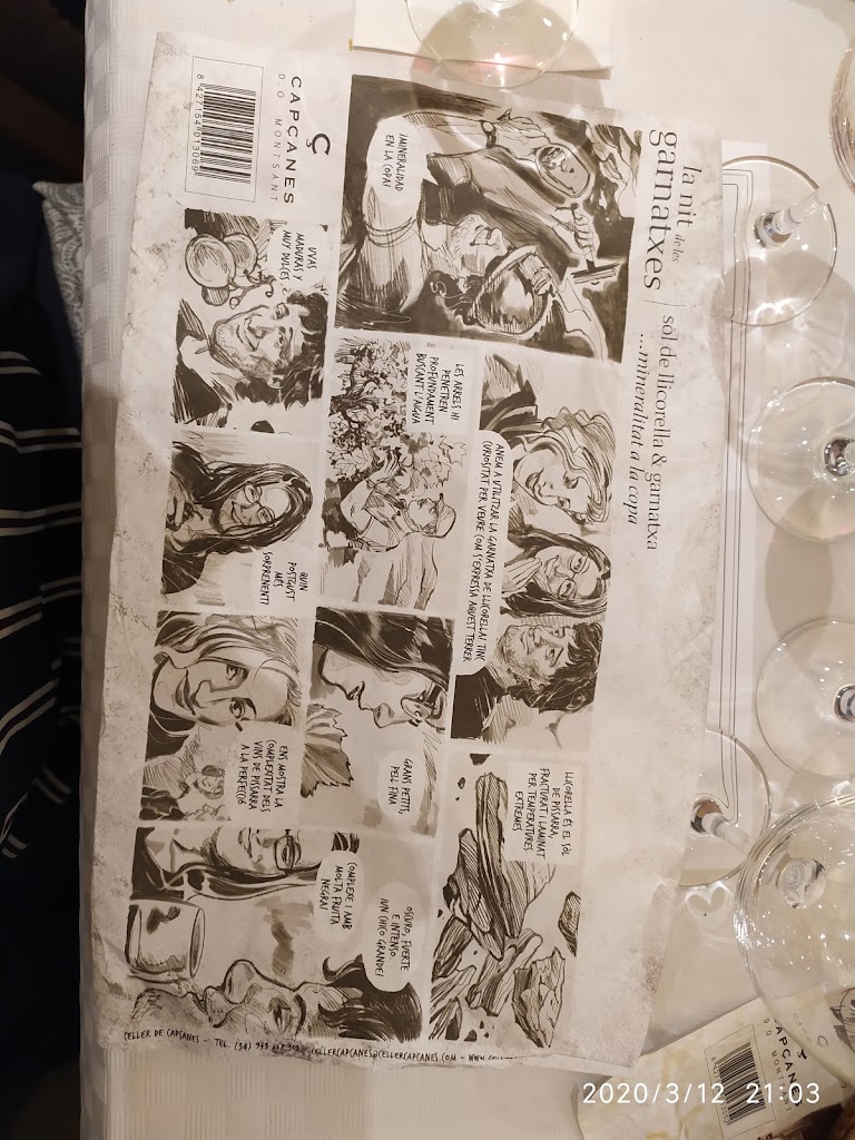 La Vinoteca La Plaza Del Vino — Carta