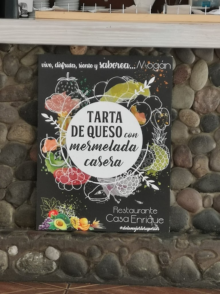 Restaurante Casa Enrique — Carta