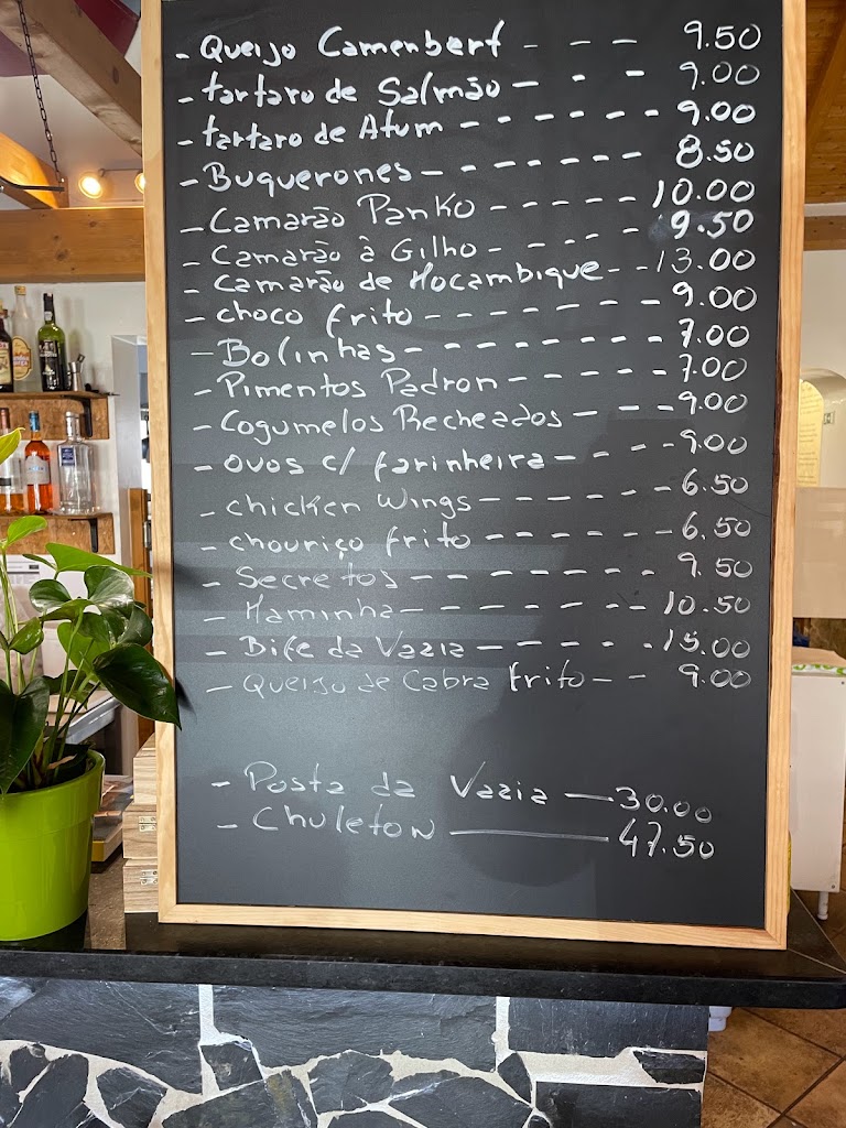 Restaurante A Taska — Carta