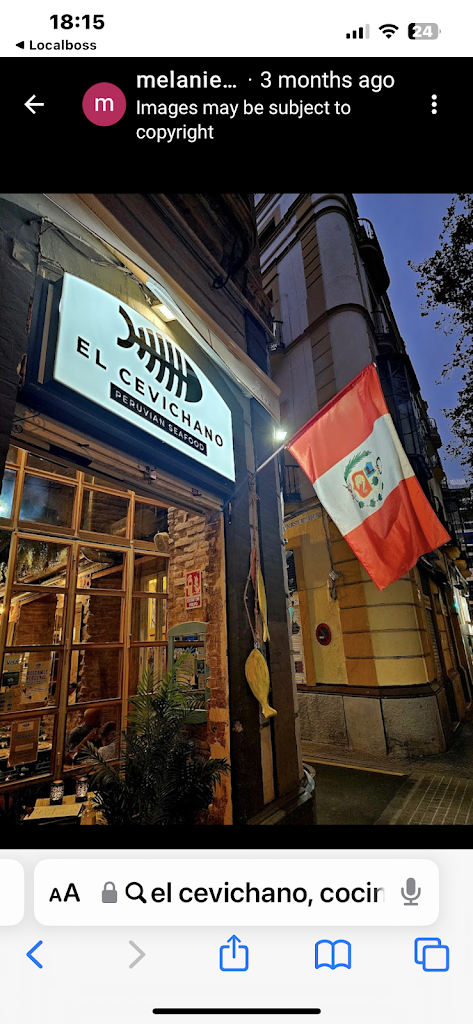 El Cevichano, Cocina Peruana de la Costa