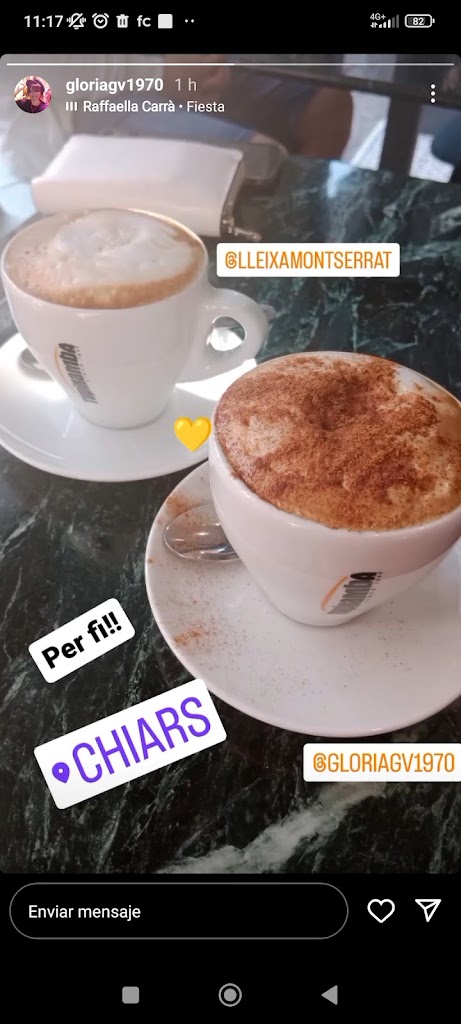 CHIARS SANT CUGAT — Capuchino