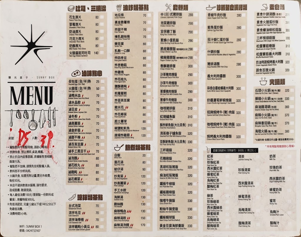陽光盒子咖啡簡餐(向上南店) 的照片