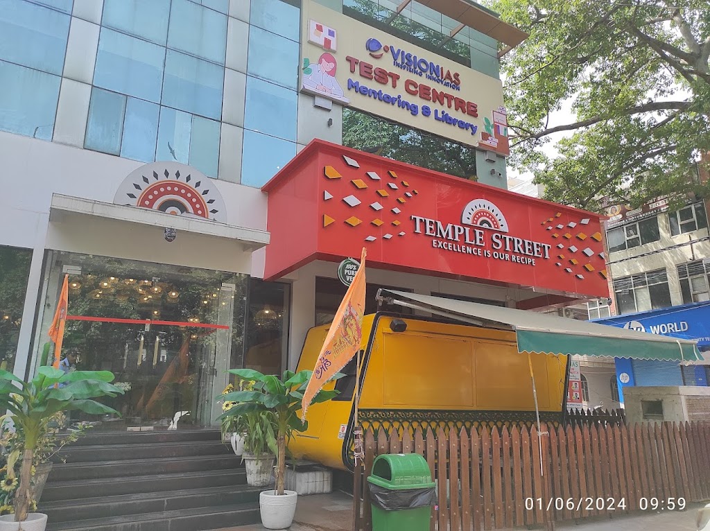 Temple Street Rajinder Nagar Delhi Pure Veg Restaurant