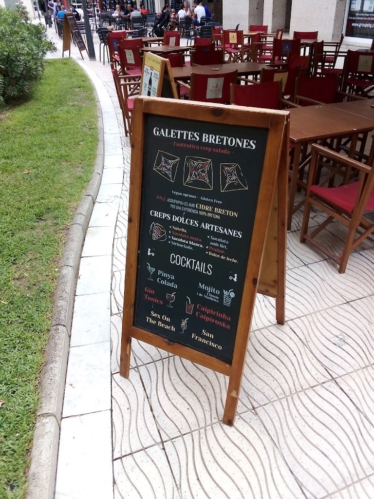 El Gat creperia bretona — Carta