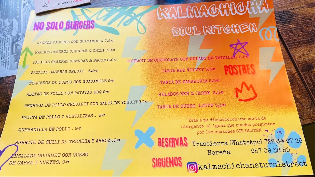 Kalmachicha Soul Kitchen Estepona — Mas recientes