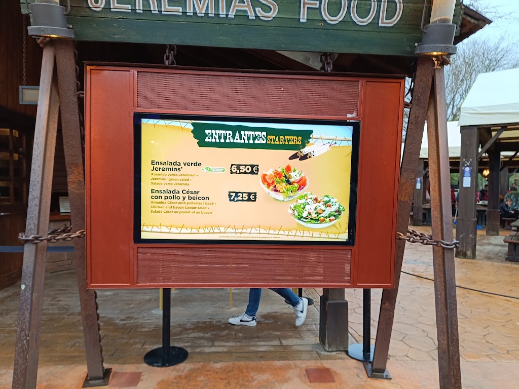 Restaurante Jeremias Food — Carta