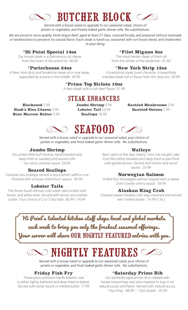  Hi Point Steak House