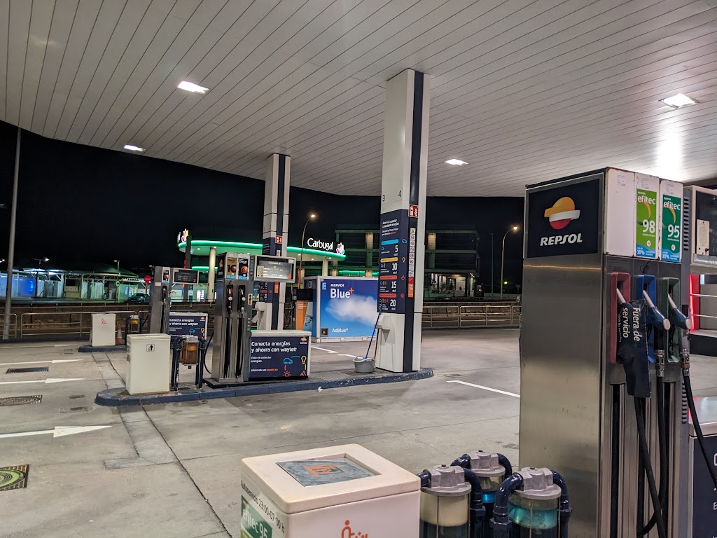 Punto de recarga electrica Repsol
