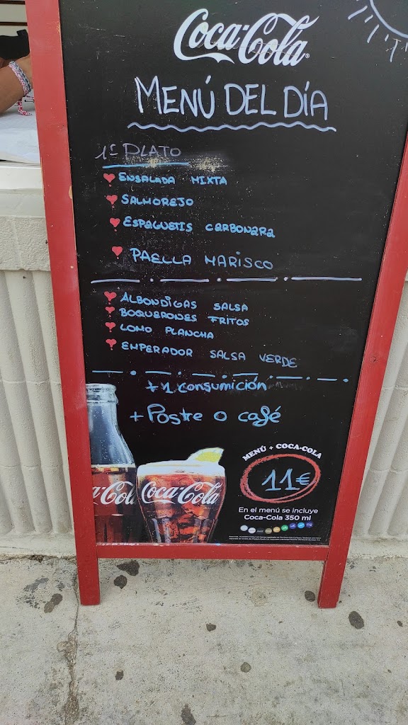 Restaurante Les Ones — Carta