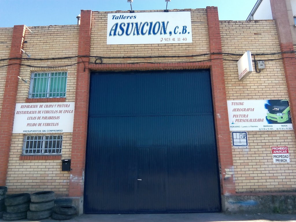 Taller mecanico en Bejar - Talleres Asuncion | SPG Talleres — Exterior