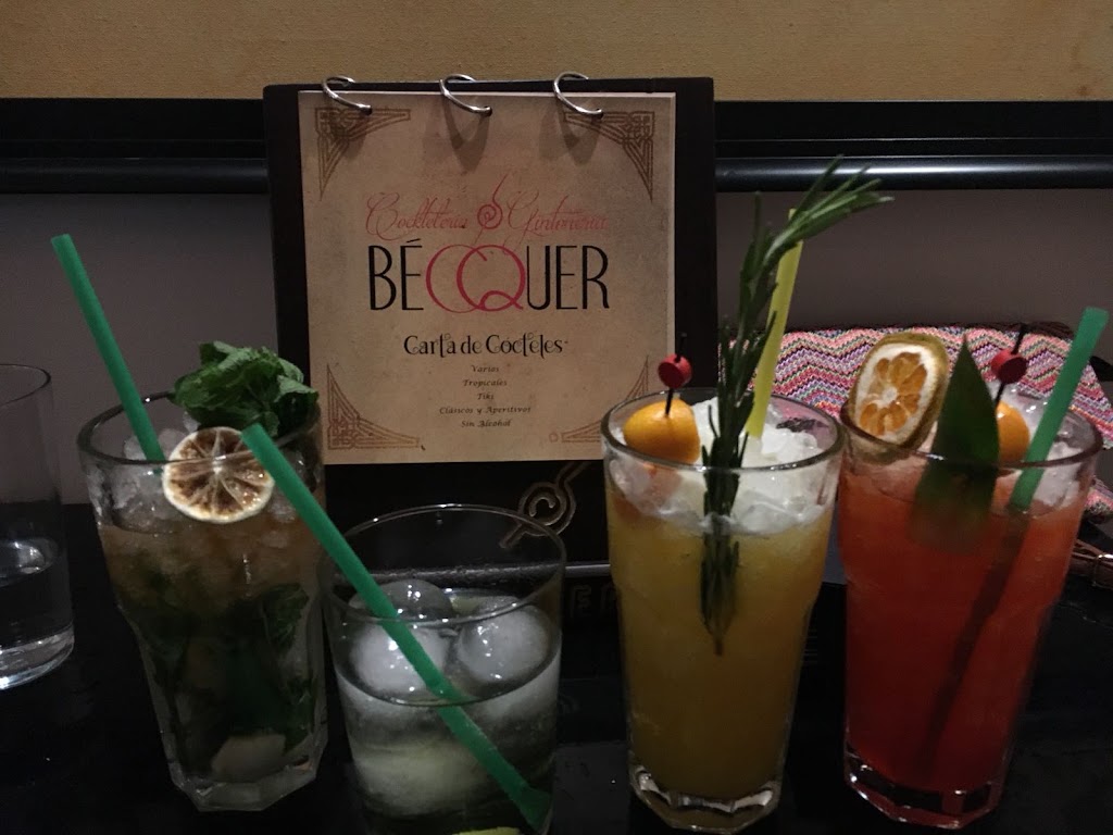 Cockteleria Becquer — Carta