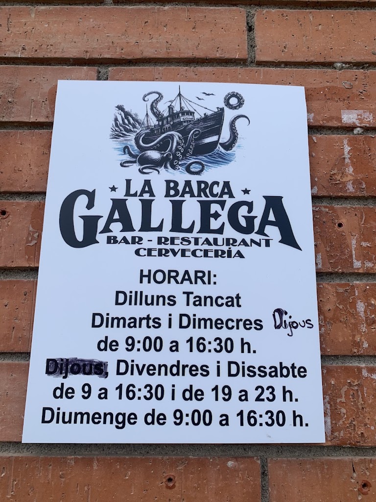 La Barca Gallega — Mas recientes