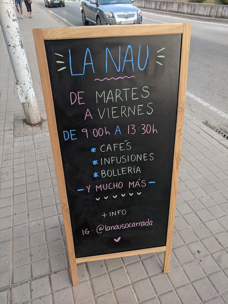 La Nau Socarrada - Cafeteria i espai cultural. — Carta