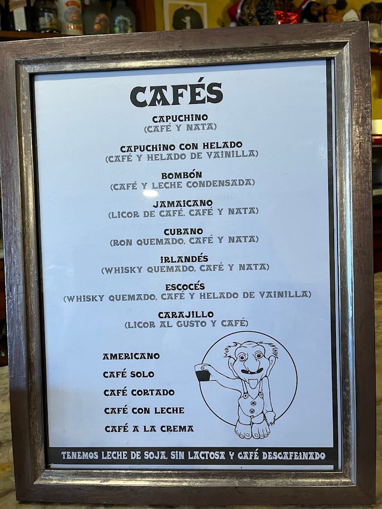 Aldapa Taberna — Carta