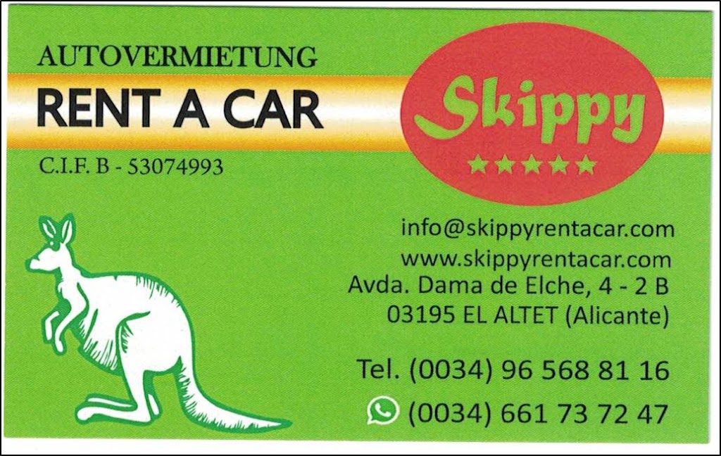 Skippy Rent a Car — Del propietario