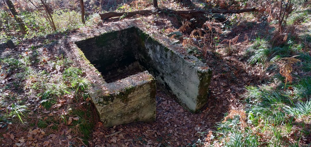 Cartel recorrido por parte del cinturon de hierro de Galdakao